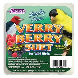11.75 oz. F.M. Brown Very Berry Suet - Health/First Aid